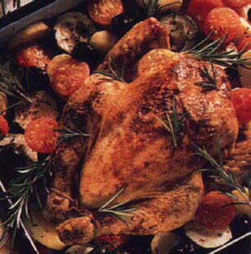 цыпленок с розмарином