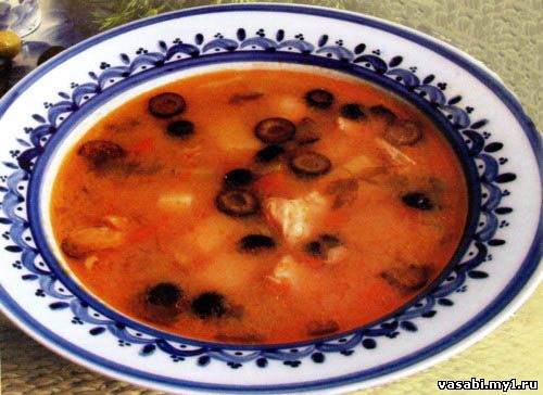 рыбная солянка