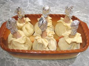 куриные ножки в мешочке