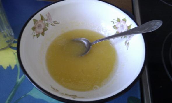 шоколадно банановый пирог