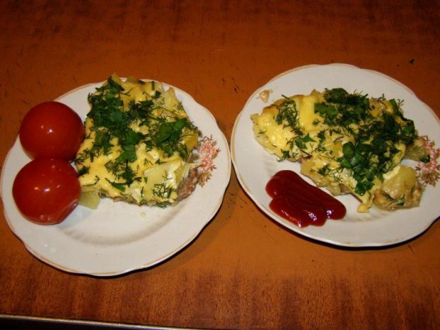 мясо под сыром
