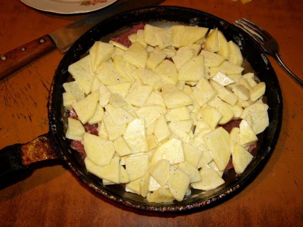 мясо под сыром