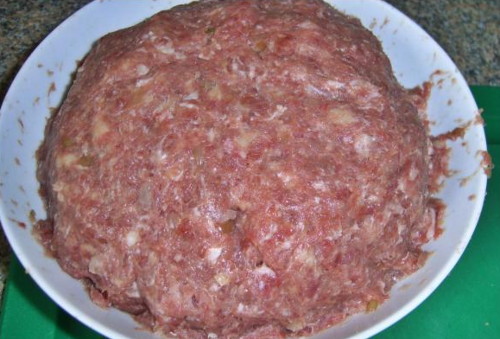 зразы с гарниром из овощей
