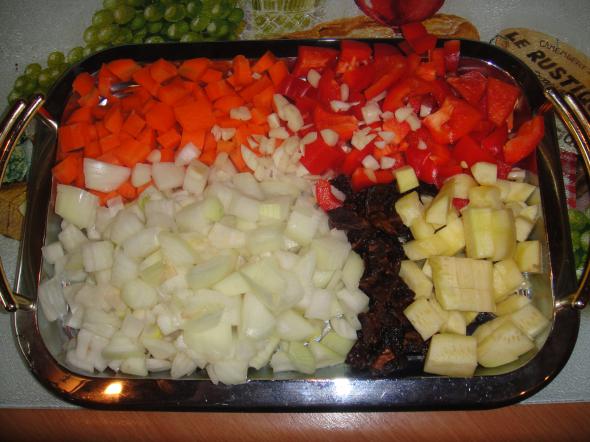 кролик с рисом