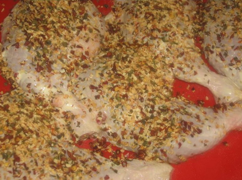 рецепт куриных окорочков в нежной осыпке