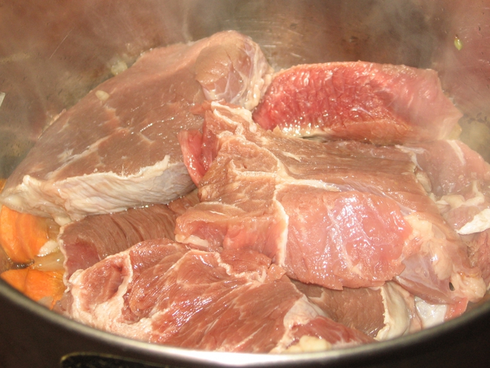 рецепт мяса с перцем
