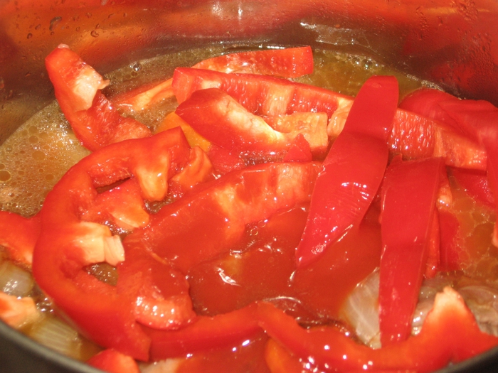рецепт мяса с перцем