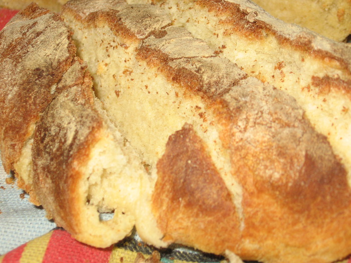 хлеб на манке
