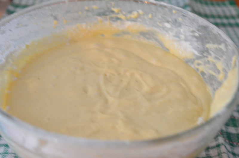 грибной пирог с сырно-сливочным кремом