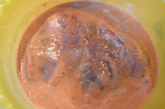 бедра индейки в томатной глазури