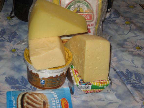 сырные рогалики