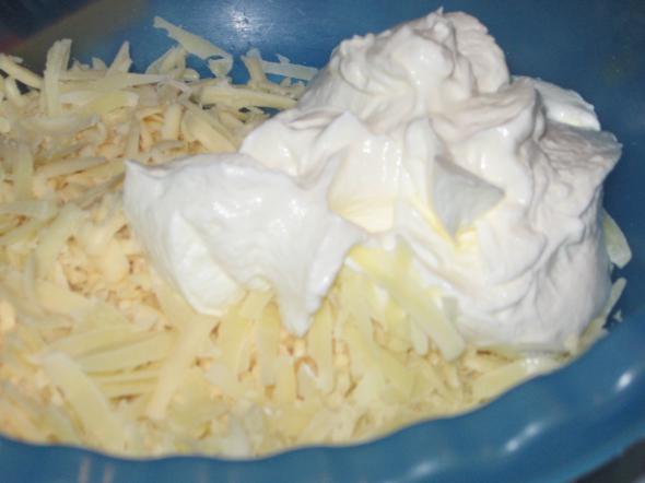 сырные рогалики