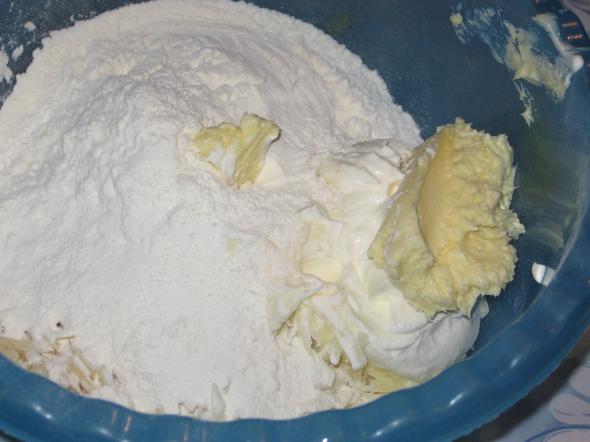 сырные рогалики