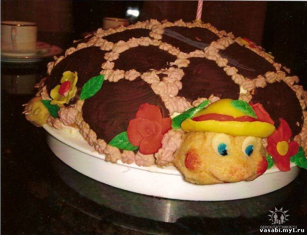 Детские торты с фото и пошаговыми рецептами