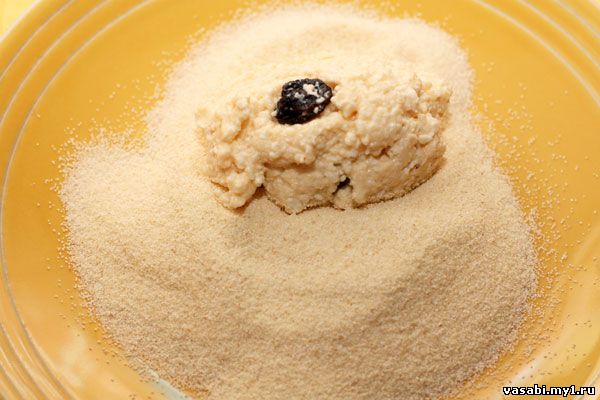 Сырники с манкой 