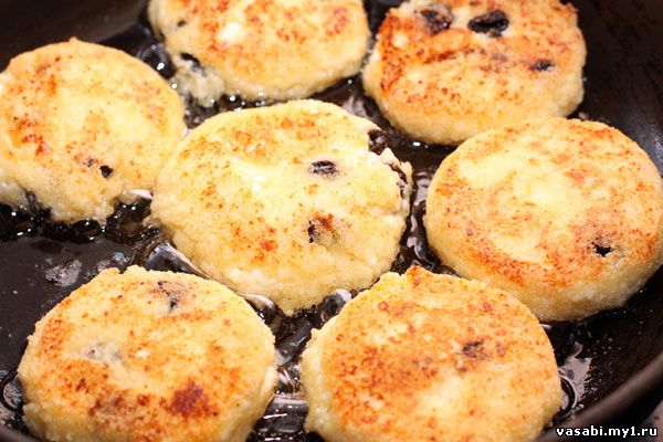 Сырники с манкой 