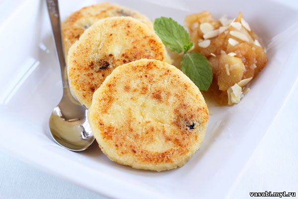 Сырники с манкой 