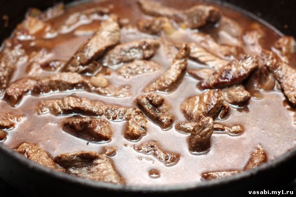 Тушеное мясо
