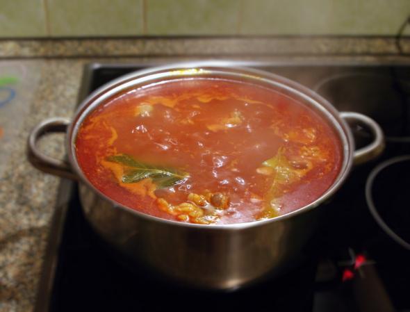 гороховый суп фото рецепт по шагам