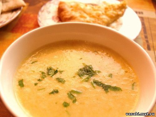 Рецепт итальянского супа с риккотой и пармезаном
