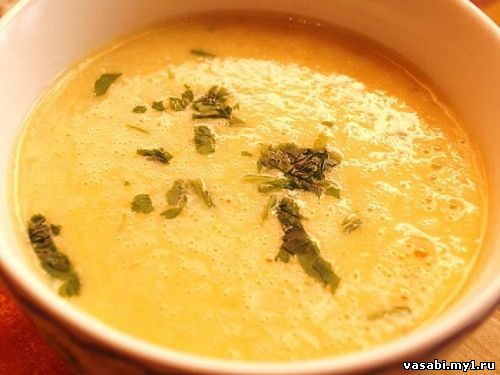 Рецепт итальянского супа с риккотой и пармезаном