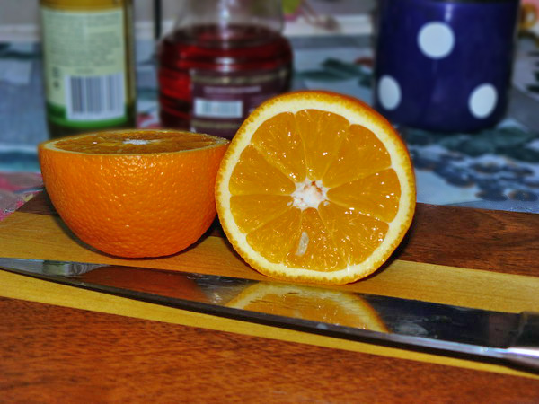 печень с апельсинами