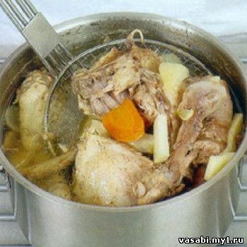 щавелевый суп с копченой курицеЙ