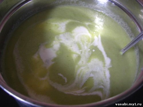 Рецепт крем-супа из кабачков и авокадо