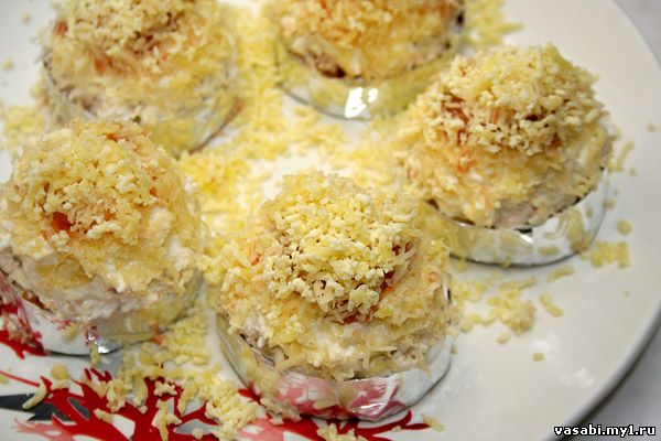салат мимоза