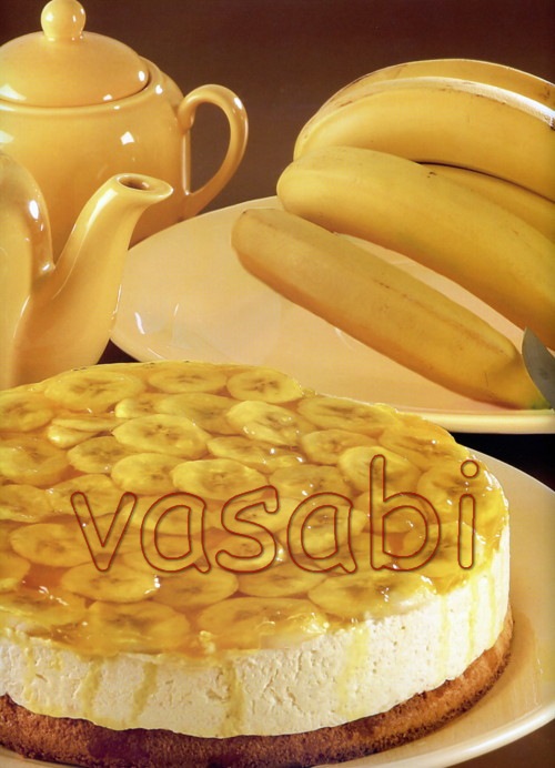 Торт золотой банан