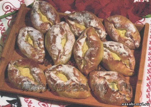 пирожки с творогом