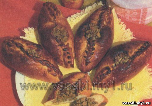 Расстегаи рязанские с мясом