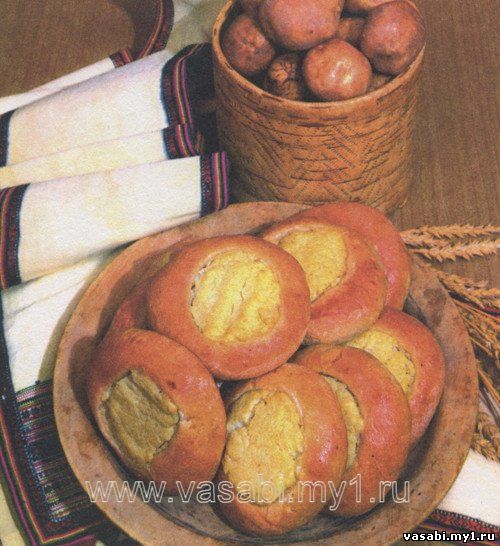 ватрушки с картофелем