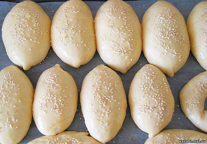 пирожки с курицей 