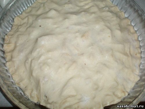пирог с капустой и курицей
