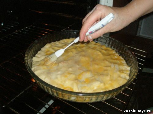 пирог с капустой и курицей