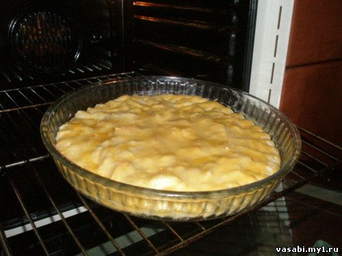пирог с капустой и курицей