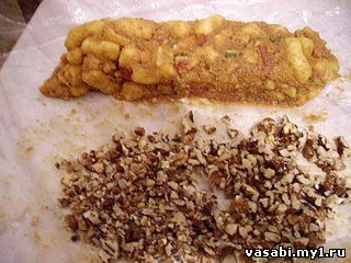 Пирожное из кукурузных палочек