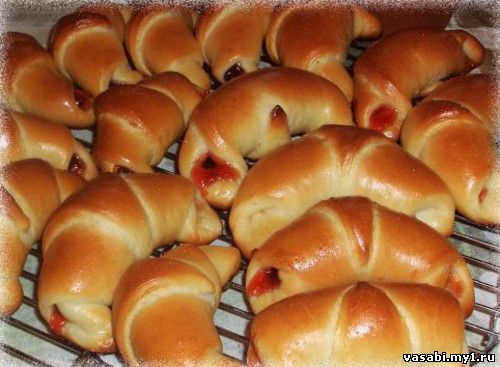 Рогалики с мармеладом