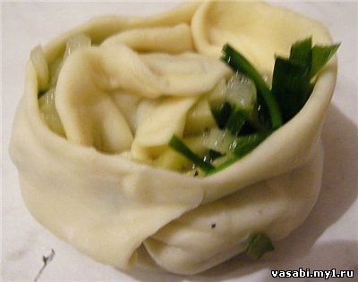 манты постные