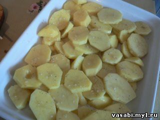 Говяжья печень на шпажках с картофелем
