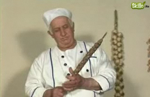 Видео рецепт приготовления люля-кебаб по-грузински