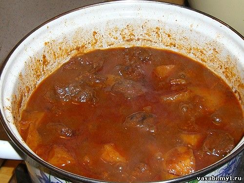 Гуляш Венгерский, но по-домашнему.