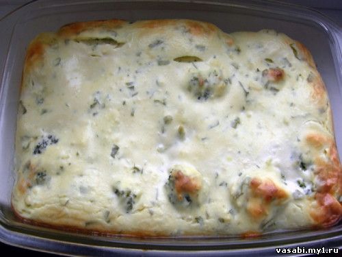 Рецепт творожной запеканки с брокколи